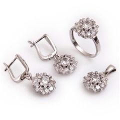 GUMUSH 925  Zirkon Taşlı Set | SET47196001