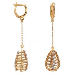 Myra Gold 14 K Altın Fantazi Küpe