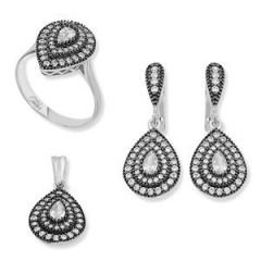 GUMUSH 925  Zirkon Taşlı Set | SET48138248