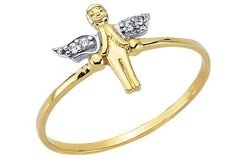 Altın Taşlı Melek Yüzük AY0000111 Melis Gold