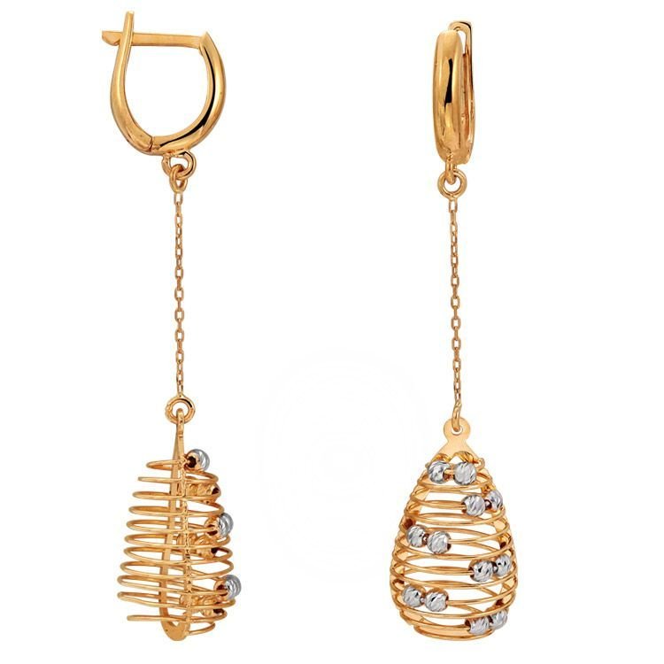 Myra Gold 14 K Altın Fantazi Küpe