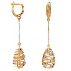 Myra Gold 14 K Altın Fantazi Küpe