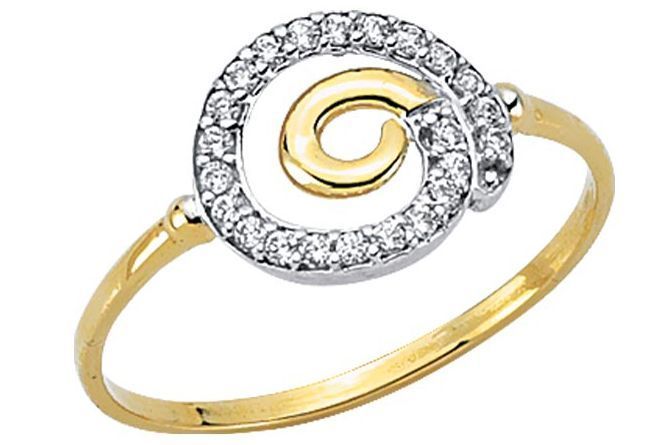 Altın Taşlı Lav Yüzük AY0000112 Melis Gold