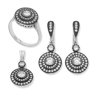 GUMUSH 925  Zirkon Taşlı Set | SET48138257
