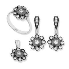 GUMUSH 925  Zirkon Taşlı Set | SET48138261
