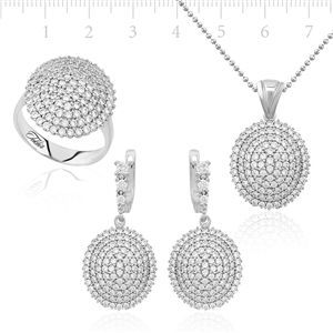 GUMUSH 925 Zirkon Taşlı Set | SET47138301
