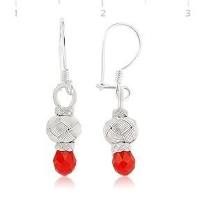 GUMUSH 925 El İşi Kazaziye Küpe | EA1600007
