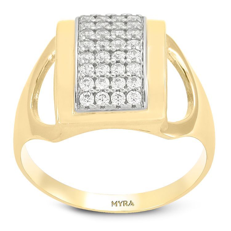Myra Gold Altın Zirkon Taşlı Yüzük
