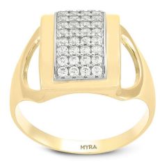 Myra Gold Altın Zirkon Taşlı Yüzük