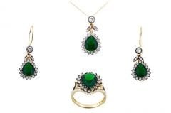 Altın Hürrem Sultan Set AS000012 Melis Gold