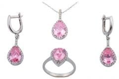 Altın Pempe Taşlı Set AS000013 Melis Gold