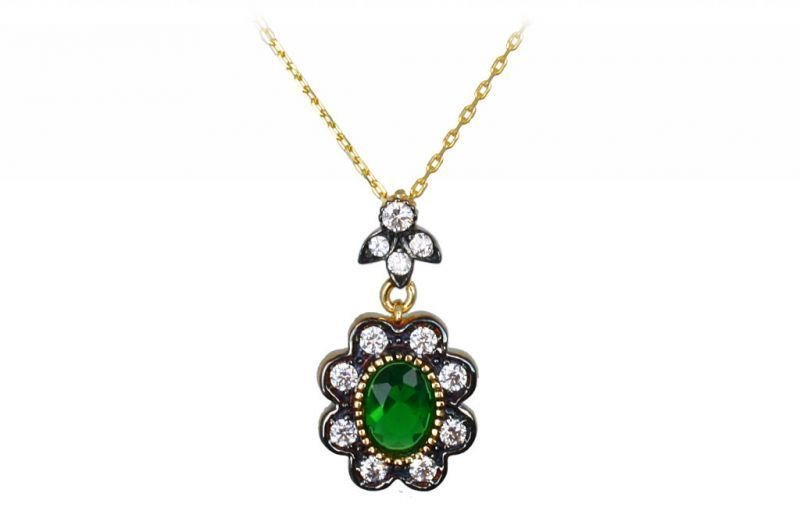 Altın Hürrem Sultan Kolye Kly00112  Melis Gold