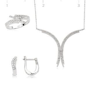 GUMUSH 925 Zirkon Taşlı Set | ST0660008