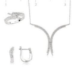 GUMUSH 925 Zirkon Taşlı Set | ST0660008