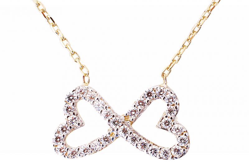 Altın Sonsuz Kolye Kly00125 Melis Gold