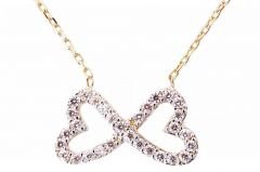 Altın Sonsuz Kolye Kly00125 Melis Gold