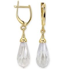 Myra Gold 14 K Fantazi  drop Taşlı Küpe