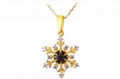 Altın Kartanesi Kolye Kly00132 Melis Gold