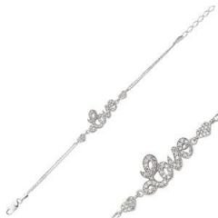 GUMUSH 925 Kalpli Love Bileklik | BR0460145