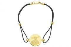 Altın Plaka Mevlana İpli Kolye Kly00369 Melis Gold