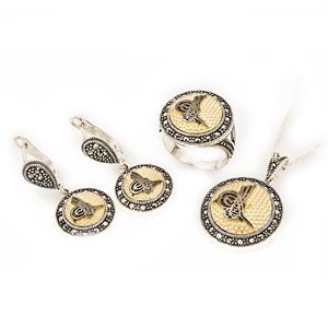 GUMUSH 925  Markazit Taşlı Set | SET08051263