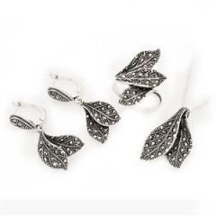 GUMUSH 925  Markazit Taşlı Set | SET08051264