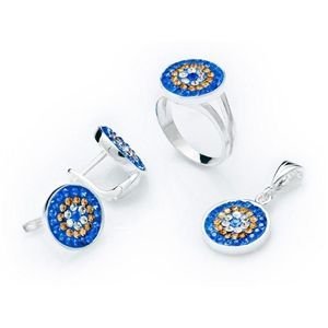 GUMUSH 925  Gümüş Swarovski Set | SET29111033