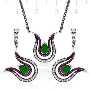 GUMUSH 925 Hatice Sultan Seti | SET78138001