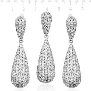 GUMUSH 925 Zirkon Taslı Gümüş Set | SET47111001