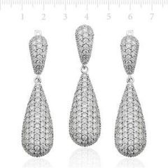 GUMUSH 925 Zirkon Taslı Gümüş Set | SET47111002
