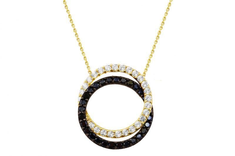 Altın Halka Kolye Kly00388 Melis Gold