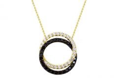 Altın Halka Kolye Kly00388 Melis Gold
