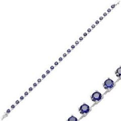 GUMUSH 925 Zirkon Taşlı Suyolu Bileklik | BR0470255