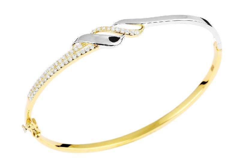 Altın Taşlı Bilezik Blz200119 Melis Gold