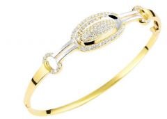 Altın Taşlı Bilezik Blz200128 Melis Gold