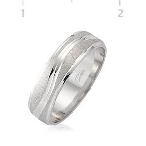 GUMUSH 925  Gümüş Rodyumlu Alyans | WRG101126