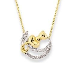 Altın Taşlı Kolye Kly00394 Melis Gold