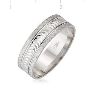 GUMUSH 925  Gümüş Rodyumlu Alyans | WRG101136