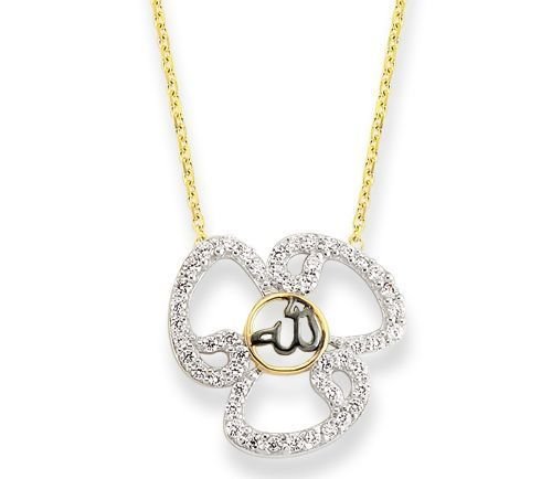 Altın Vav Kolye Kly00395 Melis Gold