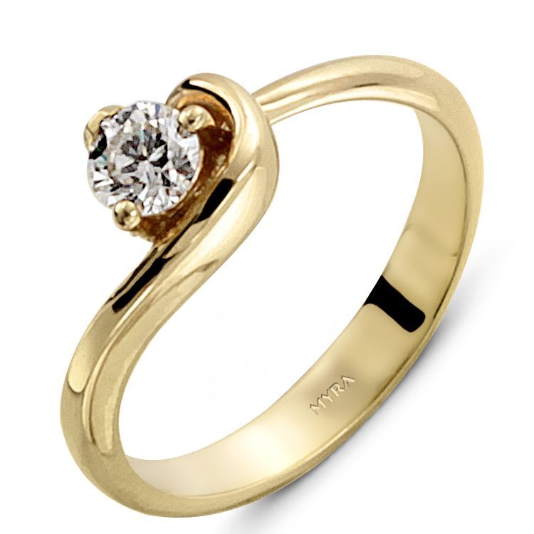 Myra Gold 0.31 Ct. Tektaş Pırlanta Yüzük