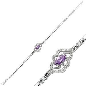 GUMUSH 925 Zirkon Taşlı Bileklik | BR1340014