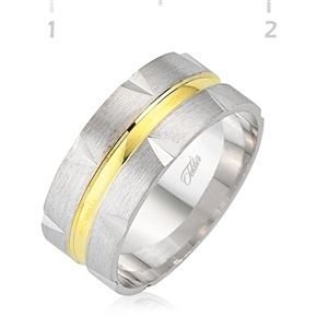 GUMUSH 925  Gümüş Rodyumlu Alyans | WRG101167