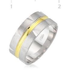 GUMUSH 925  Gümüş Rodyumlu Alyans | WRG101167