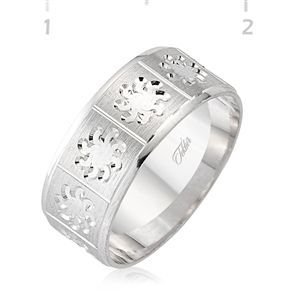 GUMUSH 925  Gümüş Rodyumlu Alyans | WRG101169