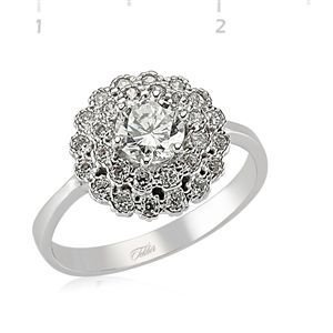 GUMUSH 925 Zirkon Taslı Gümüş Bayan Yüzük | WRG101188