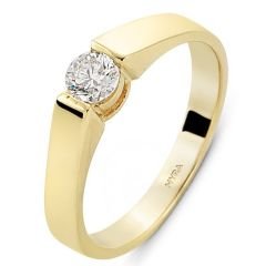 Myra Gold 0.29 Ct. Tektaş Pırlantalı Yüzük