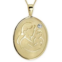 Myra Gold 14 Ayar Altın Anneler Günü Kolye