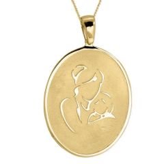 Myra Gold 14 Ayar Altın Anne Çocuk Kolye