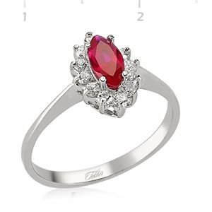 GUMUSH 925 Zirkon Taslı Gümüş Bayan Yüzük | WRG101222