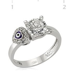 GUMUSH 925 Zirkon Taslı Gümüş Bayan Yüzük | WRG101231